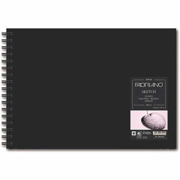 Supertrend Sketchbook Spiralli Sert Kapak Spiralli Eskiz Çizim Defteri 110 gr. A5 80 yaprak - Image 1