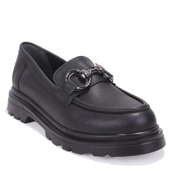 Dagoster DZA07-90830 Siyah Günlük Loafer  Kadın Ayakkabı - Image 1