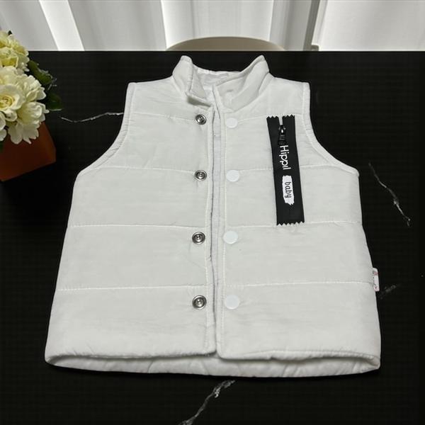 KAPÜŞONSUZ ŞİŞME YELEK  - Beyaz - 2 Yaş BEYAZ - Image 1