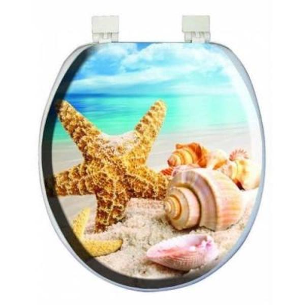 LÜKS DESENLİ YUMUŞAK KLOZET KAPAK PUF (5365) - Image 1