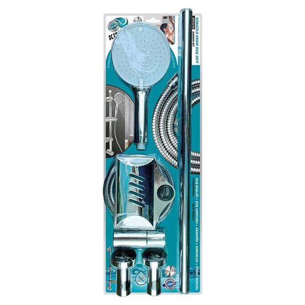 KROM - VAKUMLU  LÜKS  SÜRGÜLÜ DUŞ SETİ (5365) - Image 1