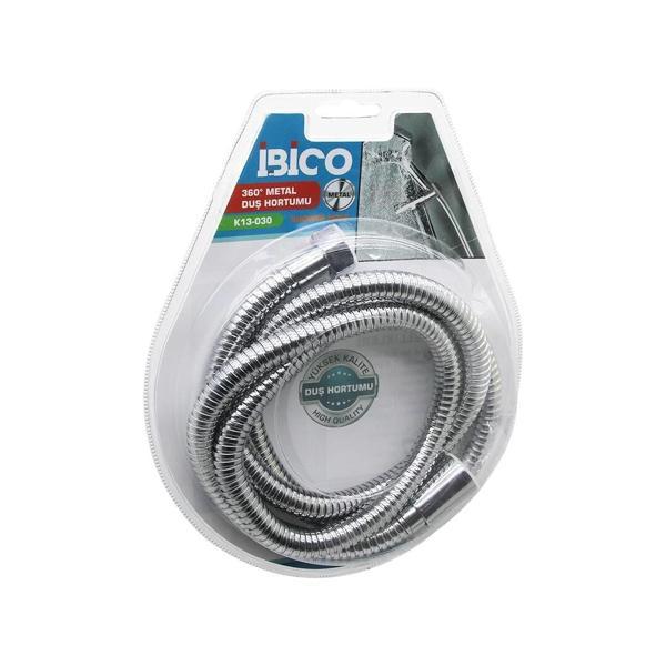 360 DERECE - METAL  DUŞ HORTUMU  1.5MT   VAKUMLU AMBALAJ   ANTİ TWİST=DOLANMAZ-KIVRILMAZ-KOPMAZ (536 - Image 1