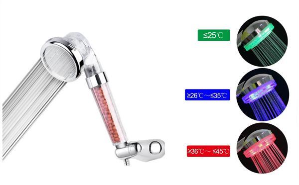 Renk Değiştiren Led Işıklı Duş Başlığı (5365) - Image 1