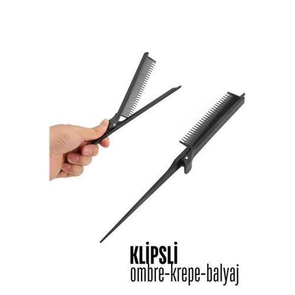 Turk Klipsli Krepe Ombre Balyaj Tarağı Solingen - Image 1