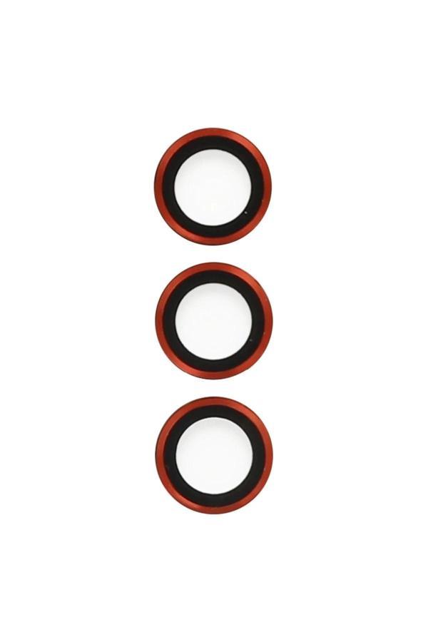 Samsung Galaxy S23 Metal Kamera Lens - Kırmızı-(5796) - Image 1