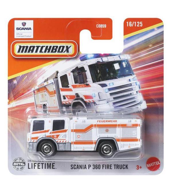 Matchbox - Scania P 360 Fire Truck (1/64) 2025 Case - Image 1