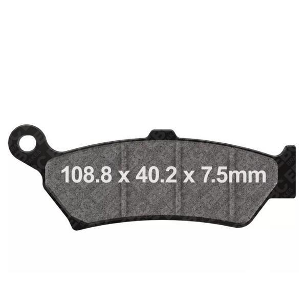 EBC Motosiklet Fren Balatası Africa Twin Vstrom GS F700 F800 FA781HH - Image 1