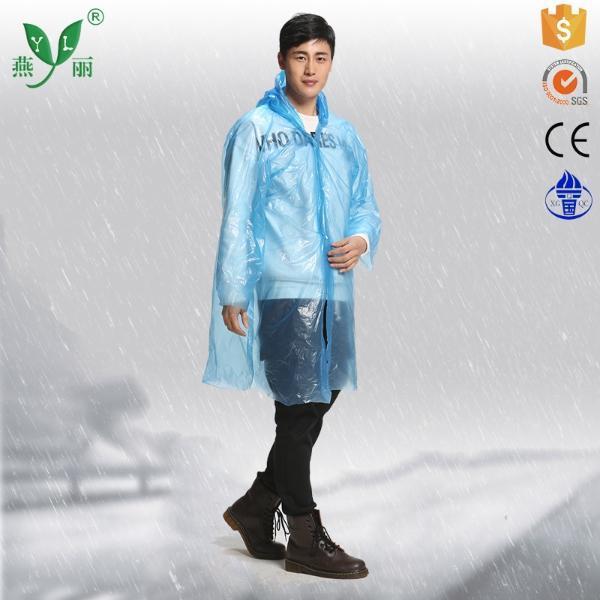 İnce Şeffaf Yağmurluk - Image 1