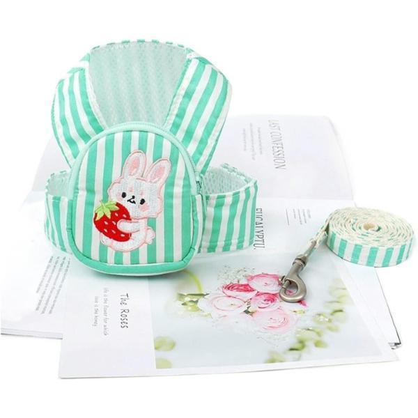 Evcil Hayvan Çantalı Göğüs Gezdirme Tasması Seti - Image 1