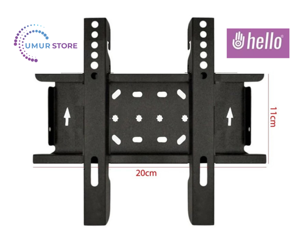 Hello Hl-2200 22'' Full Hd 19”- 27” inç (55-70cm) Lcd Led TV Sabit Askı Aparatı - Image 1