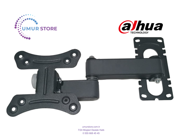 Dahua 23.8" FHD 17”- 27” Uyumlu Monitör Lcd Led TV Hareketli Duvar Askı Aparatı - Image 1