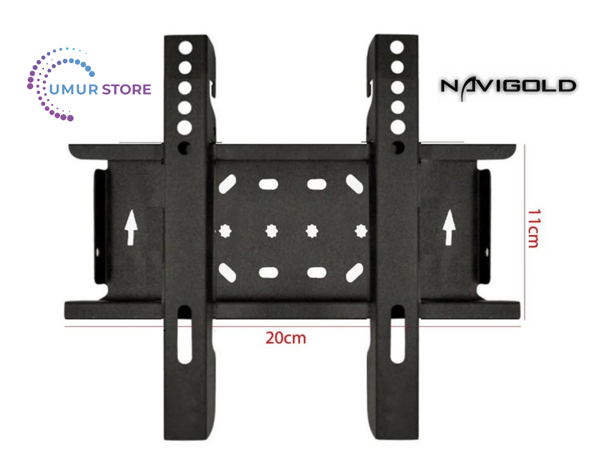 Navigold 24" 12V/220V 19”- 27” inç (55-70cm) Lcd Led TV Sabit Askı Aparatı - Image 1