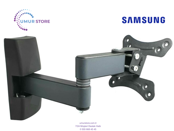 Samsung Kumandalı Smart 27" 14”- 28” Monitör Lcd Led TV Hareketli Askı Aparatı - Image 1