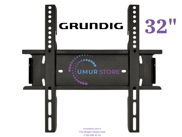 Grundig DORTMUND 32 GIH 5000 B 32" 82 Ekran Uydu Alıcılı Hd 32”, 39”, 40” Uyumlu Lcd Led TV Sabit Du - Image 1