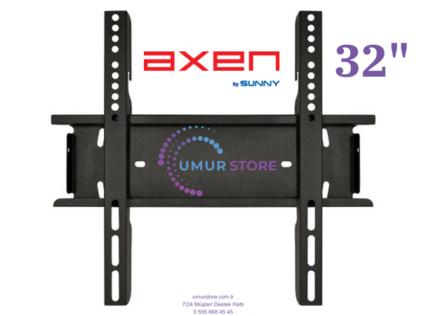 Axen AX32HMLN-A14S 80 Ekran HDR Android Smart 32”, 39”, 40” inç Uyumlu Lcd Led TV Sabit Duvar Askı A - Image 1
