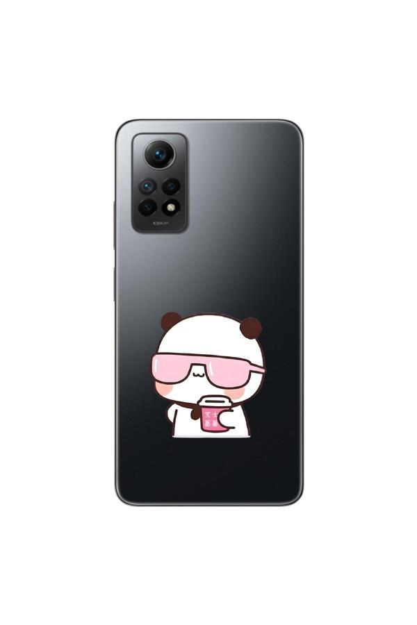 Dali Design Xiaomi Redmi Note 12 Pro Uyumlu Şeffaf Kılıf Couple Ayıcık 2 Tasarımlı - Image 1