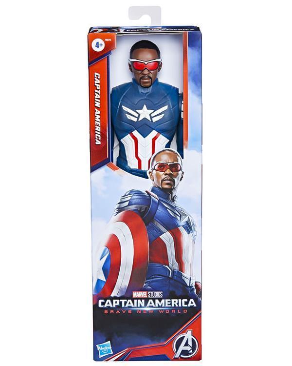 Captain America Brave New World Titan Hero Serisi Aksiyon Figürü 30cm F9276 - Image 1