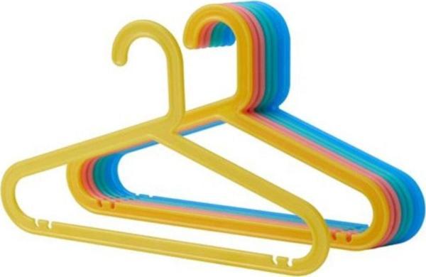 Aşçıbaşı Ticaret Çocuk Giysi Askısı 8 Adet - Image 1