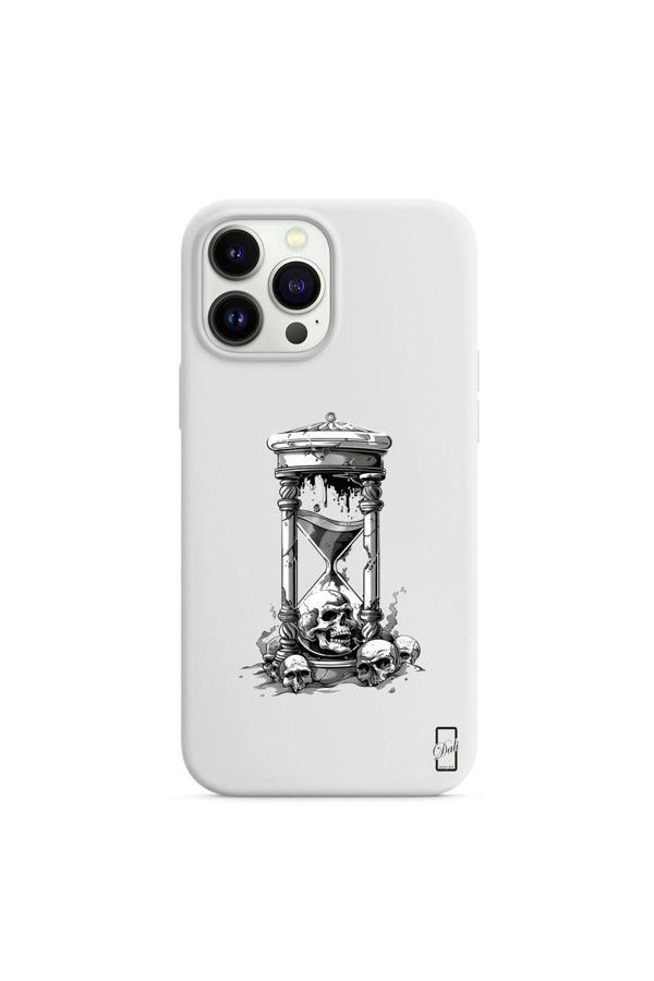 Dali Design İphone 13 Pro Max Lansman Kılıf Timelessskull - Image 1