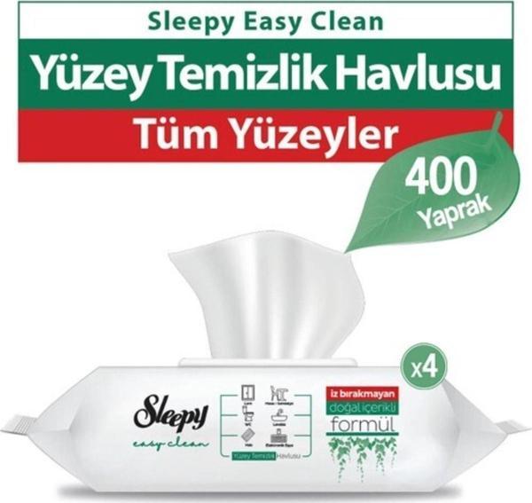 Sleepy Easy Clean Yüzey Temizlik Havlusu 400 Yaprak - Image 1