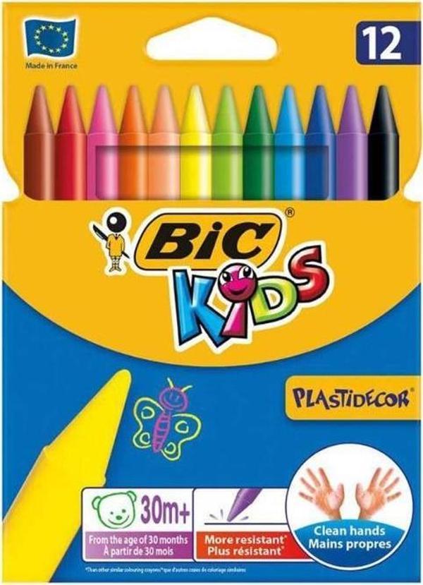 Bic Silinebilir Pastel Boya 12 Adet - Image 1