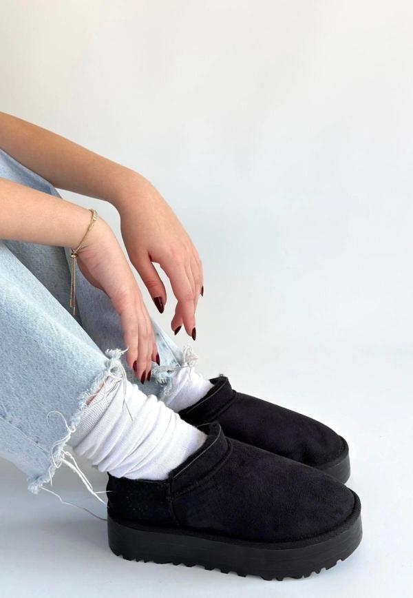 BİÇOMİ Mitay Siyah Süet Bot - Image 1