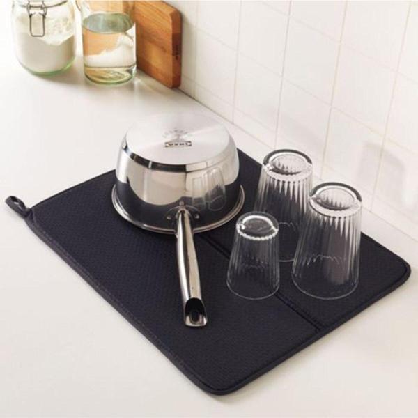 IKEA Bulaşık Kurutma Örtüsü Koyu Gri - Image 1