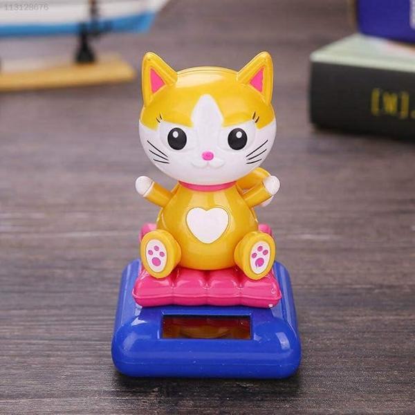 Güneş Enerjili Solar Sallanan Kedi - Image 1