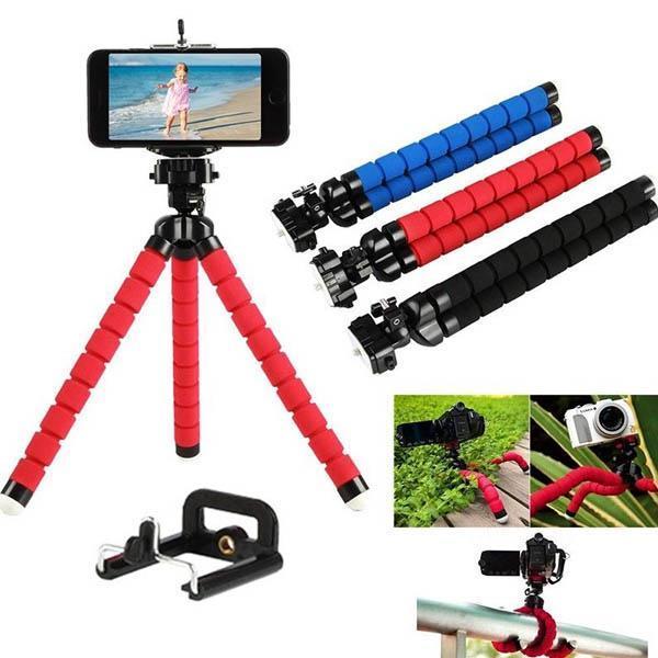 Ahtapot Selfie Tripod Telefon Tutucu Akrobat Stand Çubuğu - Image 1