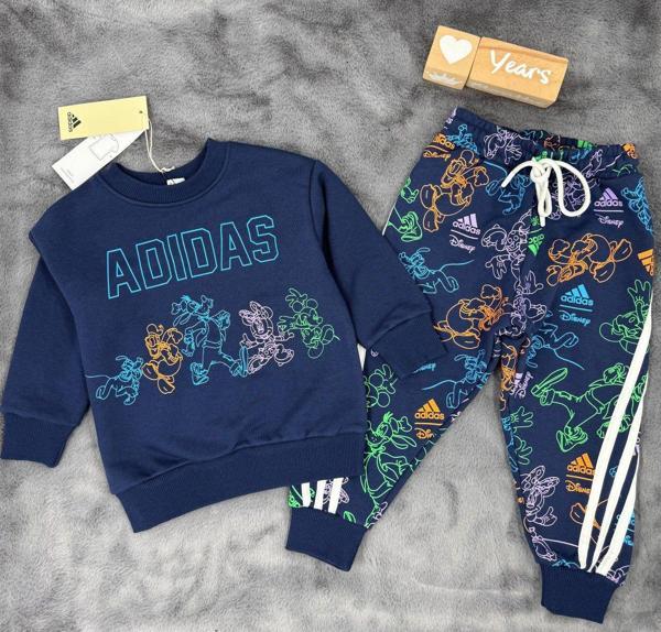 Disney Karakter Baskılı Çocuk Takımı – Sweatshirt & Eşofman Altı - Image 1