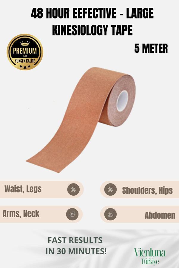 High Quality Waterproof Breathable Athletic Elastic Muscle Pain Kinesiology Tape - Image 1