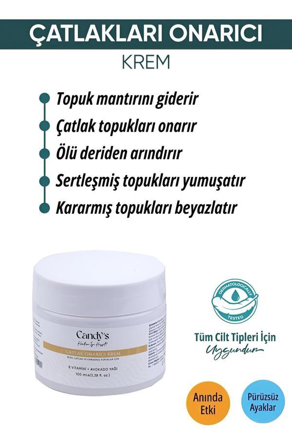 Candy's Çatlak Onarıcı Krem Crack Repair Cream 100 ml - Image 1