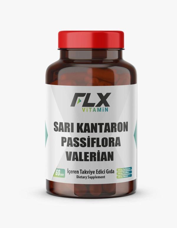 Flx Sarı Kantaron Passiflora Valerian 60 Tablet - Image 1