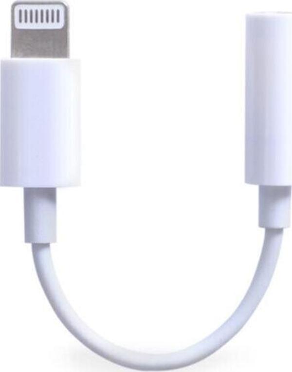 ULTRATEKNO 1. Sınıf Iphone 7 8 X 11 12 13 Plus Uyumlu Kulaklık Çevirici Lightning Aux Dönüştürücü - Image 1