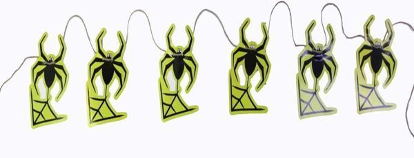 BFS Nessiworld  Örümcek Şekilli Asmalı Halloween Flama Banner Afiş 2 Metre - Image 1