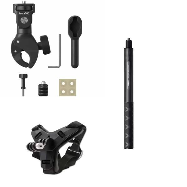 Insta360 X3 Uyumlu Çok Amaçlı Montaj Aksesuar Seti (Full Kit) - Image 1