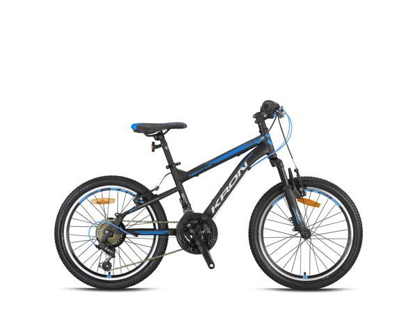 VORTEX 4.0 - 20  MTB - 11' - 7  Vites - V.B. - Mat Siyah-Gri/Mavi - Image 1