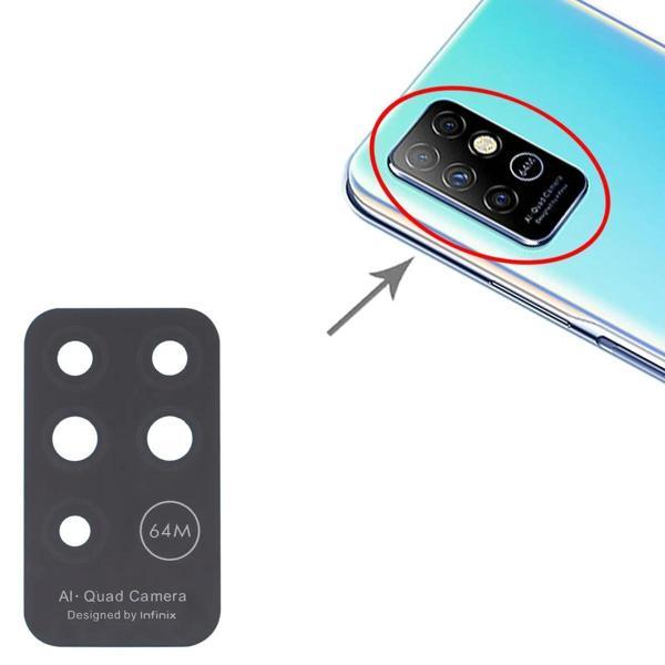 İnfinix Note 8 İle Uyumlu Kamera Camı  X692 - Image 1