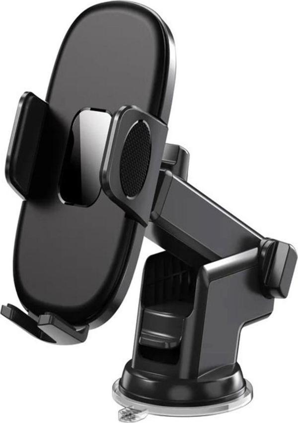 Ultratekno Car-553 Ekstra Güçlü Uzayabilen Araba Telefon Tutucu Ayarlanabilir Cam Ve Torpido İçin Tutucu - Image 1