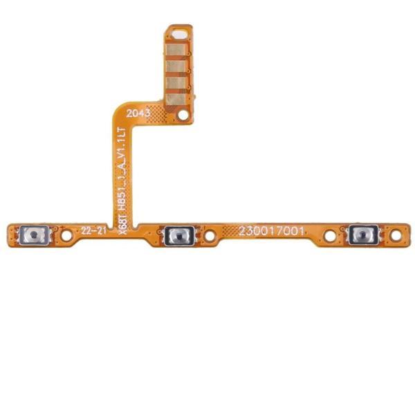 İnfinix Zero 8 İle Uyumlu Güç Açma Kapama Ses Açma Kısma Flex  X687 - Image 1