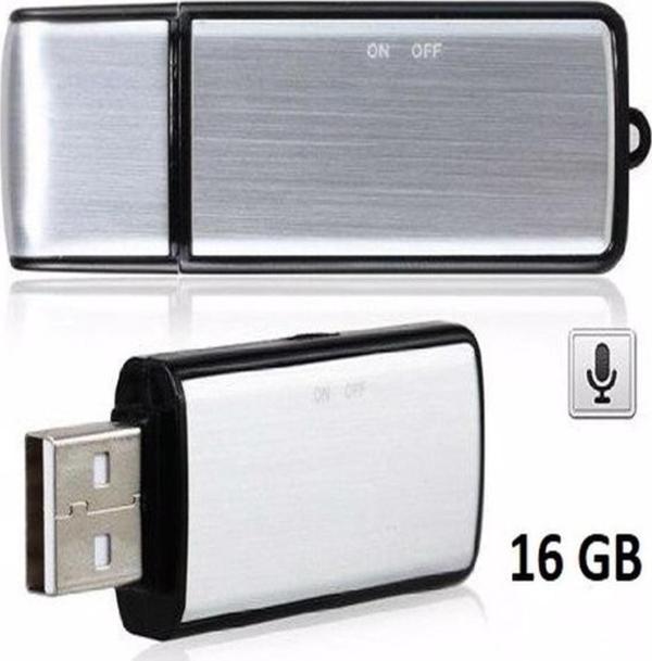 ULTRATEKNO Sese Duyarlı Usb Ses Kayıt Cihazı 16 Gb Hafıza - Image 1