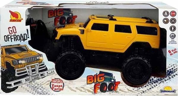 Suncon Uzaktan Kumandalı Big Foot Jeep Sarı - Image 1