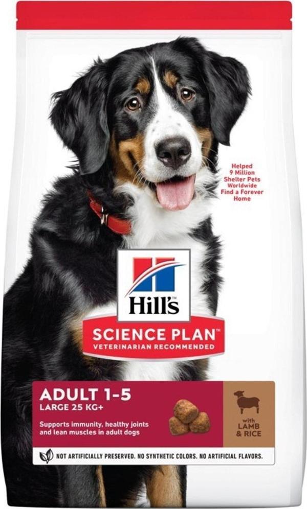 Hills Adult Kuzu Etli Pirinçli Büyük Irk Yetişkin Köpek Maması 14 Kg - Image 1