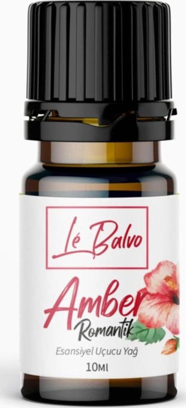 Le Balvo Amber Romantik Doğal Uçucu Yağ Saf Buhurdanlık Esansı Konsantre Oda Kokusu Esans Buhur Yağı 10ml - Image 1