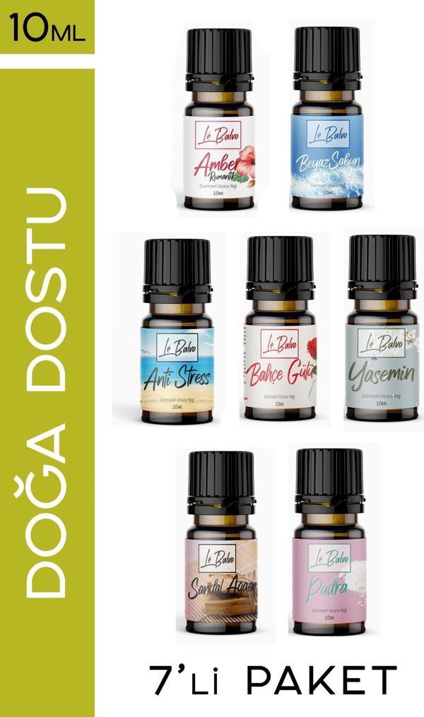 Le Balvo Amber,beyaz Sabun,stres,yasemin,bahçe,pudra,sandal Buhurdanlık Esansı Oda Koku Esans Yağ 10ml - Image 1