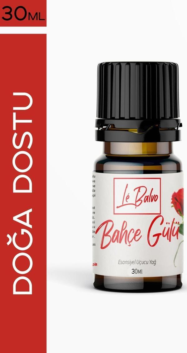 Le Balvo Bahçe Gülü Doğal Uçucu Yağ Saf Buhurdanlık Esansı Konsantre Oda Kokusu Esans Buhur Yağı 30ml - Image 1