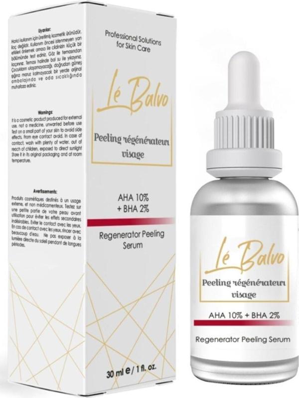 Le Balvo Cilt Tonu Eşitleyici - Yüz Leke Gidermeye Açmaya Yardımcı Peeling Serum 30 Ml (aha 10% + Bha 2%) - Image 1