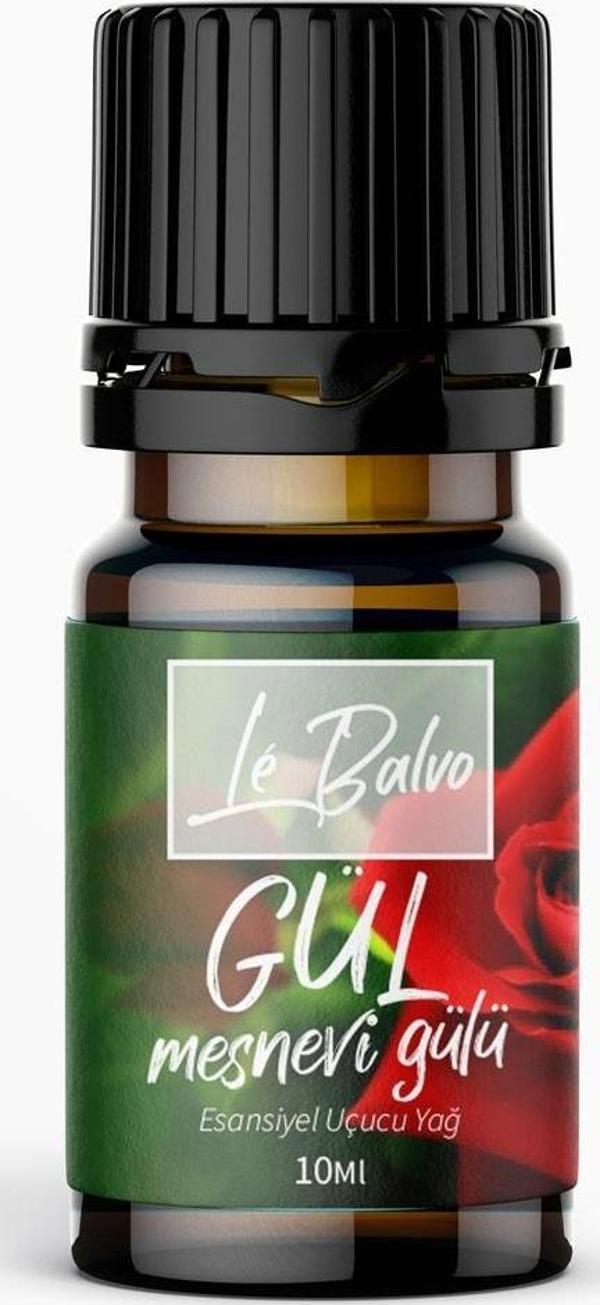 Le Balvo Mesnevi Gülü Doğal Uçucu Yağ Saf Buhurdanlık Esansı Konsantre Oda Kokusu Esans Buhur Yağı 10ml - Image 1