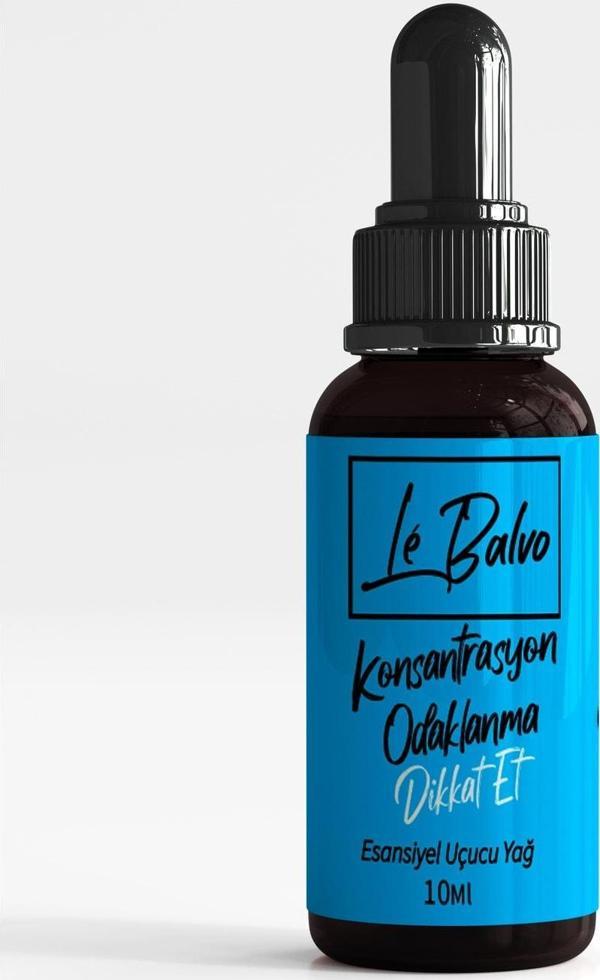 Le Balvo Konsantrasyon - Odaklanma Esansiyel Uçucu Yağ Buhurdanlık Yağı Aromaterapi Difüzör 10 Ml - Image 1