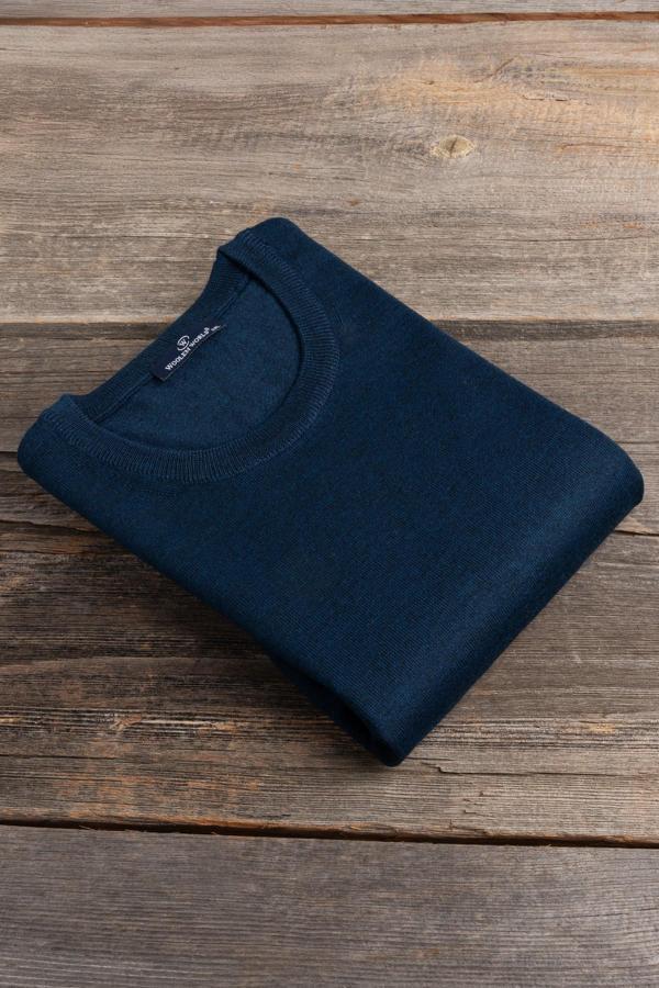 Woolen World Bisiklet Yaka Battal (Büyük Boy) Yünlü Triko Kazak  - Image 1